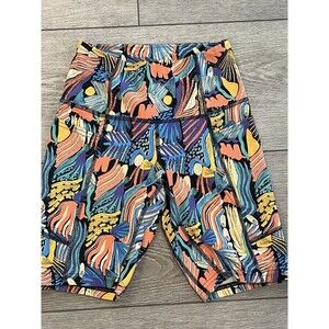 Patagonia High Waisted Bike Shorts Pockets Womens XS Shorts Maipo